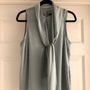 Who What Wear Sage Green Top